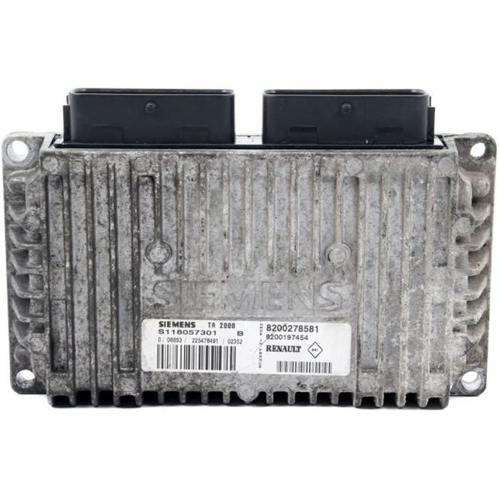 Calculateur Moteur ECU Renault Megane II 2.0 16V Siemens S118057301B 8200278581 8200197454