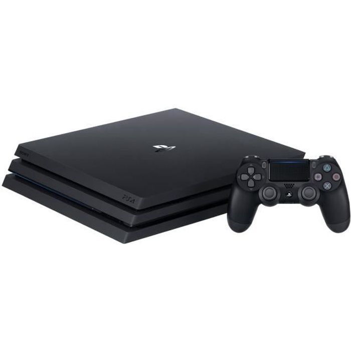 Sony PlayStation 4 Pro Console de jeux 4K HDR 1 To HDD noir de jais Gran Turismo Sport