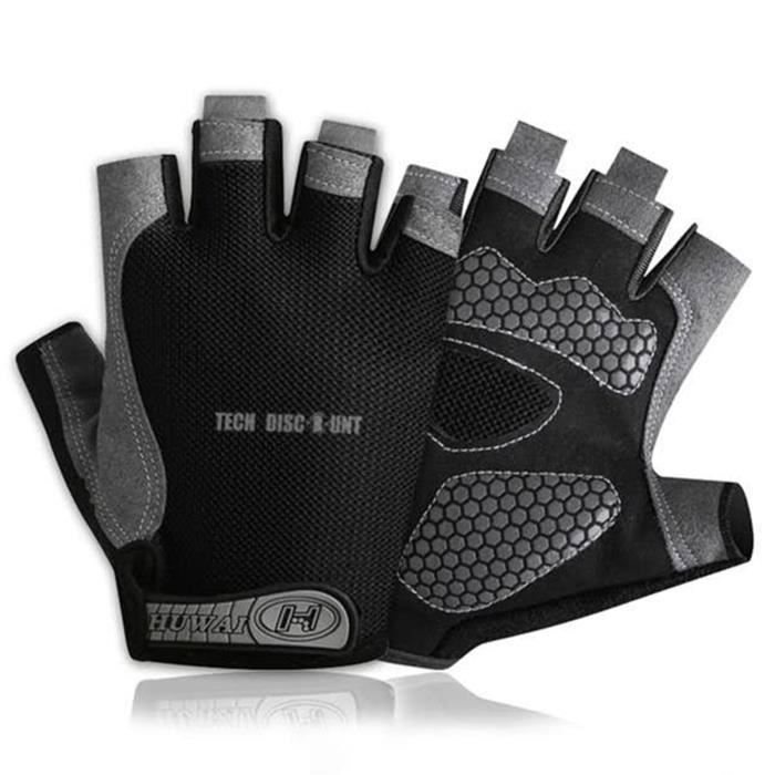 TD® Gants demi-doigt vélo cyclisme conduite femmes cyclisme gants de fitness antidérapant M