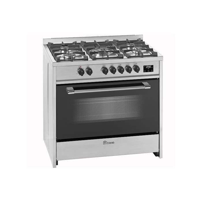 Piano de cuisson Triomph 90cm GAZ INOX TME96RGXA