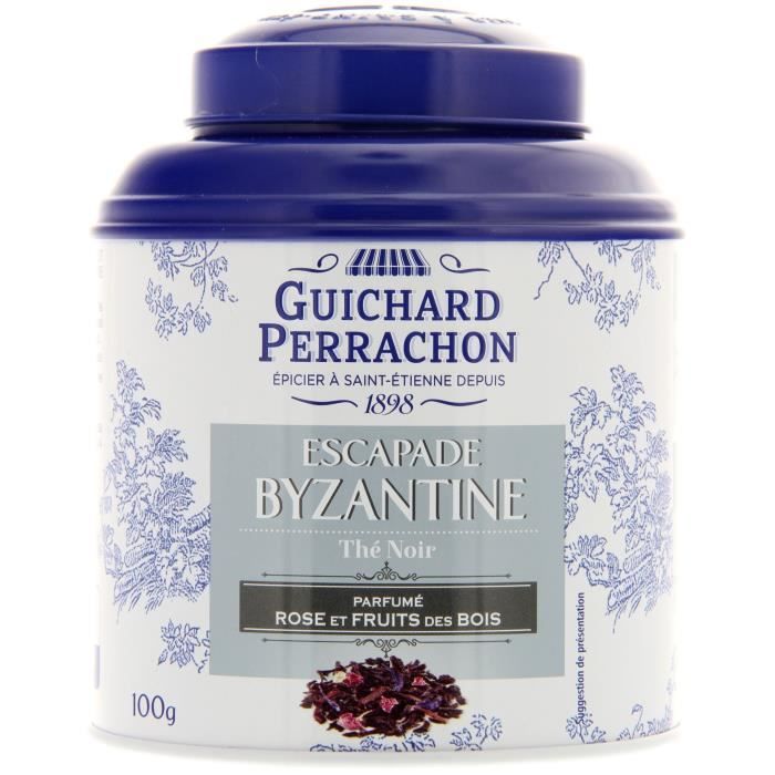 GUICHARD PERRACHON Thé noir rose aux fruits rouge - 100 g
