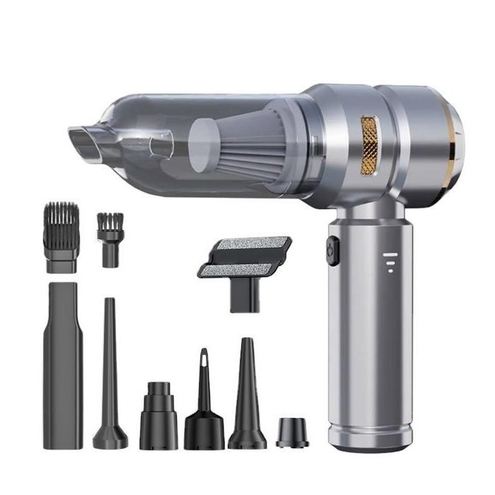 Aspirateur Voiture sans Fil Aspirateur à Main PuissantHumide&Sec Mini Aspirateur Portable pour Voiture Maison Cuisine