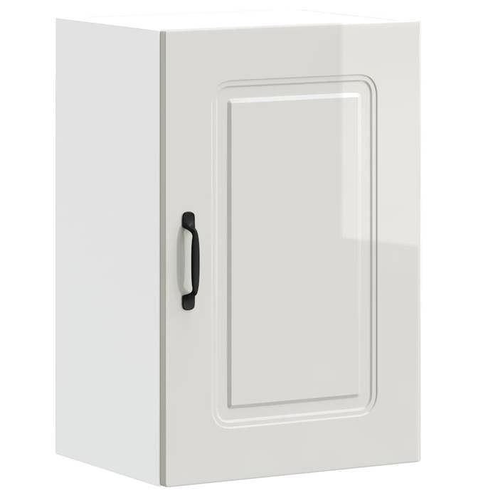 “SALE 2025”Armoire murale de cuisine - MOOD - Meuble de cuisine haut - Kalmar - Blanc brillant - bois ingénierie chill922962