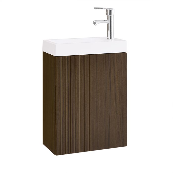 SoBuy Meuble Suspendu avec Lavabo BZR196-BR Armoire de Salle de Bain Ensemble de Lavabo Meuble Lave-Mains Marron 40x22x56 cm SoBuy Meuble Suspendu avec Lavabo BZR196-BR Armoire de Salle de Bain Ensemble de Lavabo Meuble Lave-Mains Marron 40x22x56 cm