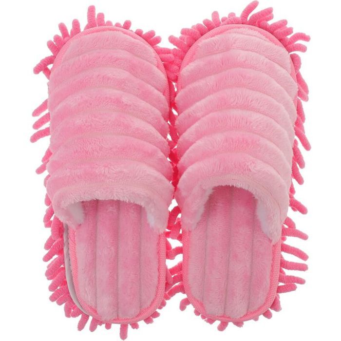 1 Paire De Chaussons Lavables Et Réutilisables En Microfibre Pour Le