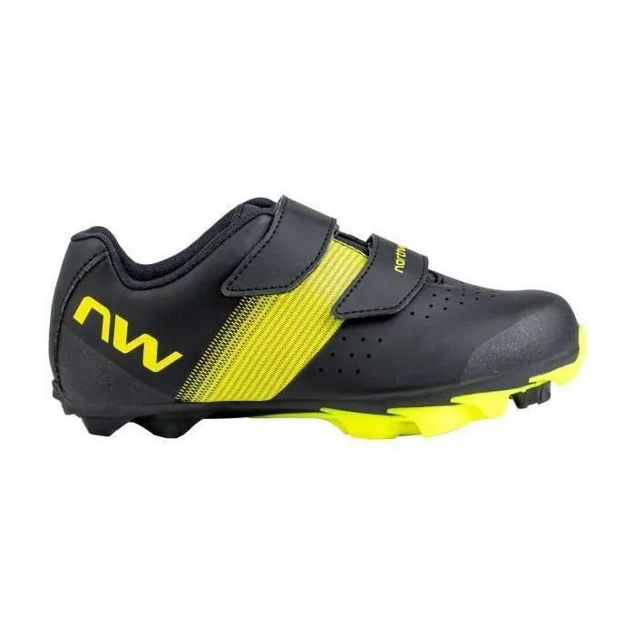 Chaussures vélo enfant Northwave Hammer - black/yellow fluo Chaussures vélo enfant Northwave Hammer - black/yellow fluo