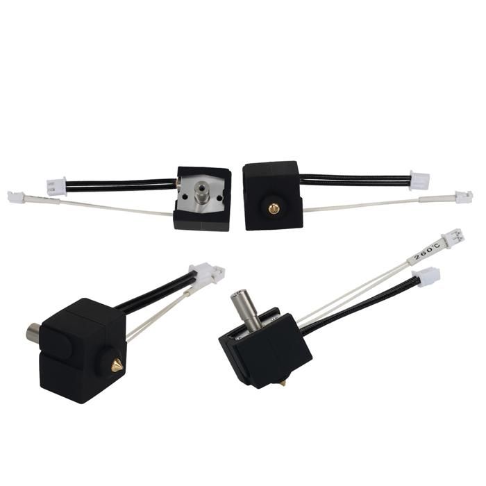 Heatbreak Bimétallique Tout Métal Pour Hotend V5 – Alliage Ti + Cuivre, Pour Filaments Haute Température