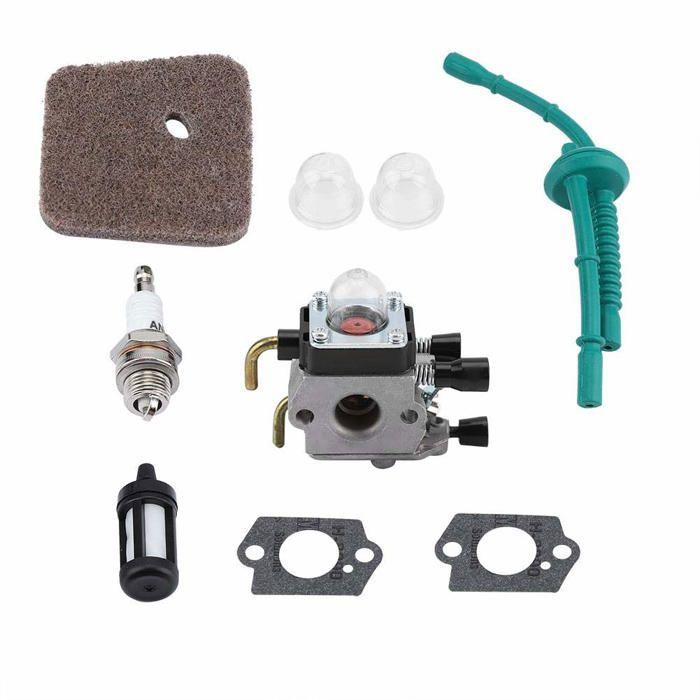 Set de Carburateur Pour STIHL FS55 FS55R FS55RC FS38 KM55 HL45 KM55R Filtre à Air Kit De Conduite De Carburant Kit De Bougie ODIPIE