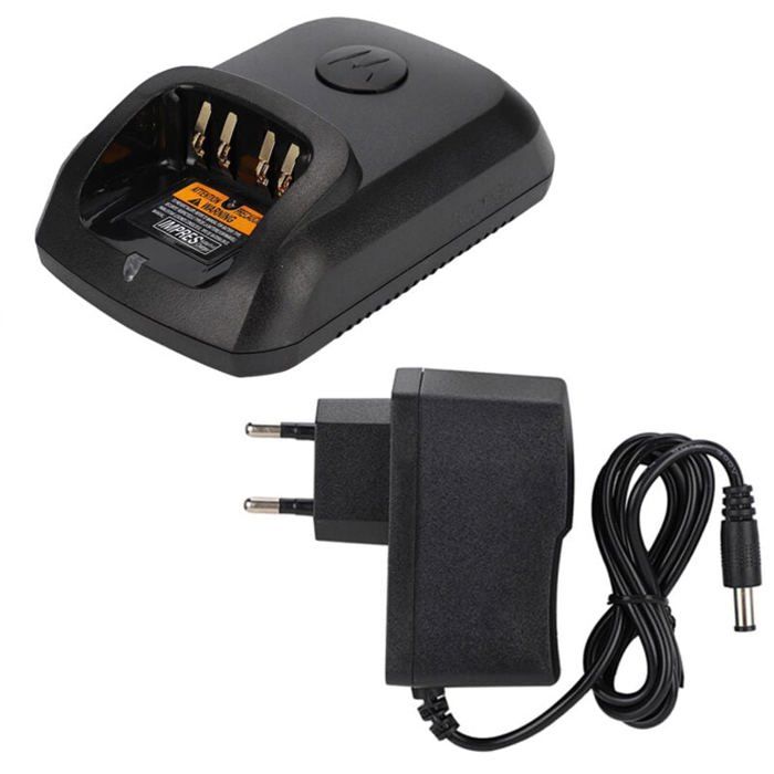 Caricabatterie Per Walkie Talkie XIR P8268 DP4400 DP4800 E DEP550 – Base Con Indicatore LED E Pad Antiscivolo - 3