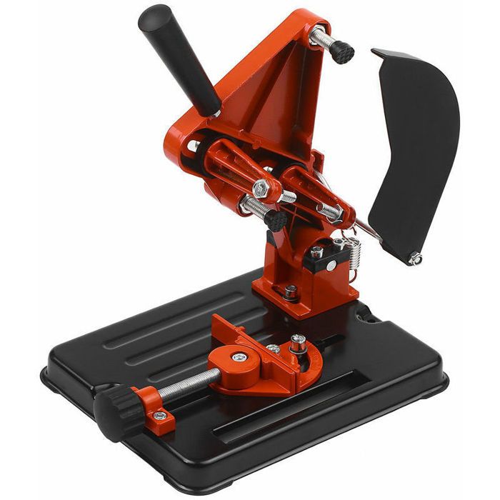 Support universel 3D pour meuleuse dangle – compatible scie à table multifonction orange
