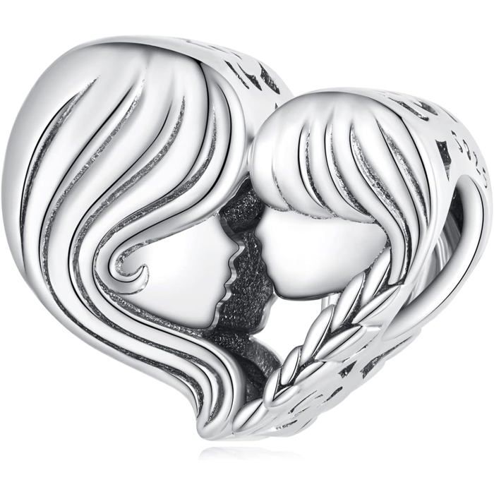 Charms Mère Et Fille En Argent 925 Pour Bracelets Pandora[PP167]