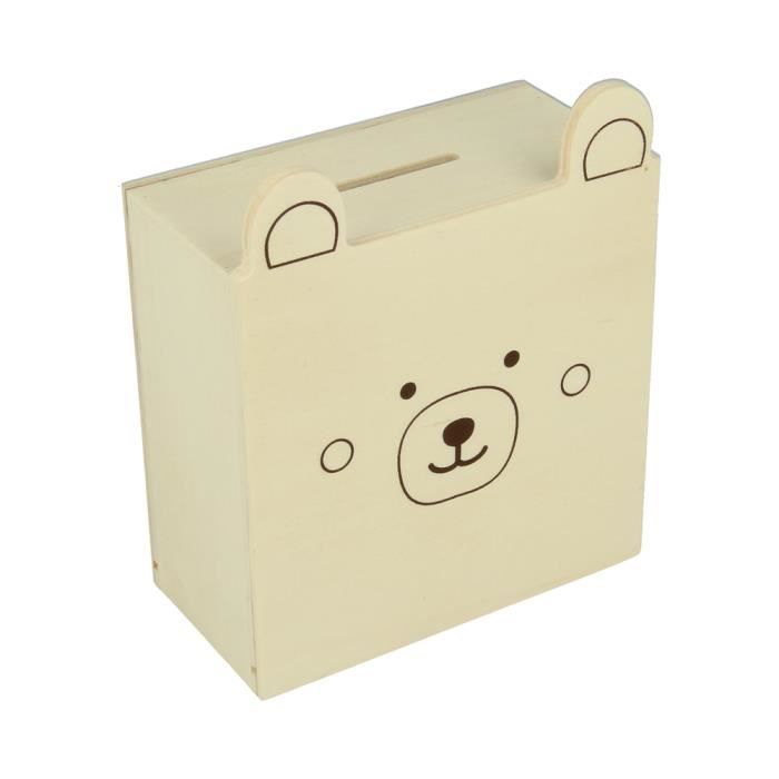 Tirelire En Bois A Customiser Deco Chambre D Enfant Tirelire Ourson Cdiscount Maison Tirelire En Bois A Customiser Deco Chambre D Enfant Tirelire Ourson Cdiscount Maison