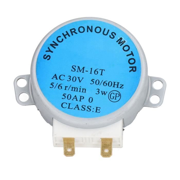Moteur De Plateau Tournant Pour Micro-ondes - Modèle SM-16T, 30V, 4W - En Aluminium Et Cuivre, Remplacement Facile
