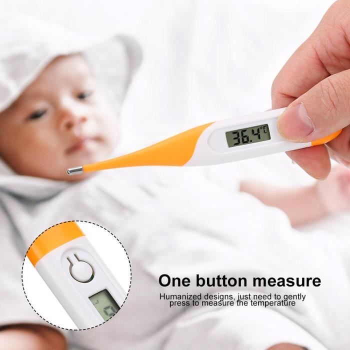 Thermometre Bebe Enfants Adulte Thermometre Menage Rectal Orale Aisselle Numerique Rac Cdiscount Pret A Porter