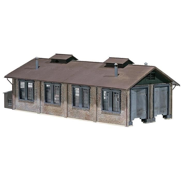 Busch Environnement - Quai De Gare Modélisme Ferroviaire BUE1466 - Plateforme Réaliste Pour Diorama Train HO