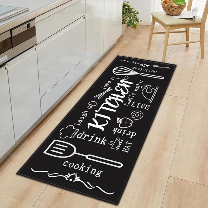 Tapis De Cuisine/salle De Bain CREARREDA - Absorbant, Antidérapant, Lavable, Dimensions 40x60 Cm, Fabriqué En Italie, En Caoutchouc Poreux - 2