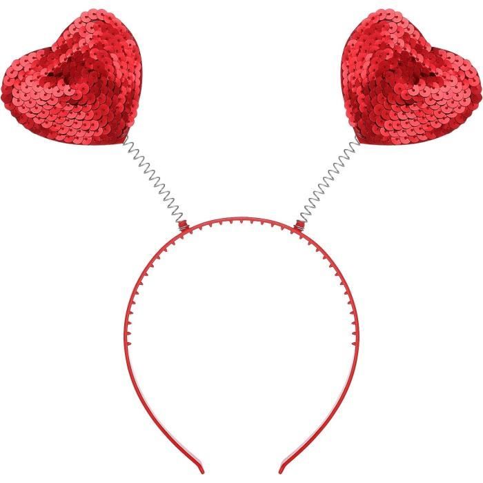 Bandeau Oreilles Souris à Paillettes - Déguisement Fête, Cosplay - Pour Femmes, Filles, Garçons