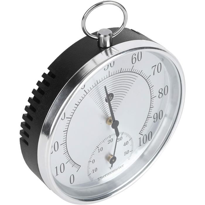115Mm Mural Thermomètre Hygromètre Baromètre Montre Marée Horloge