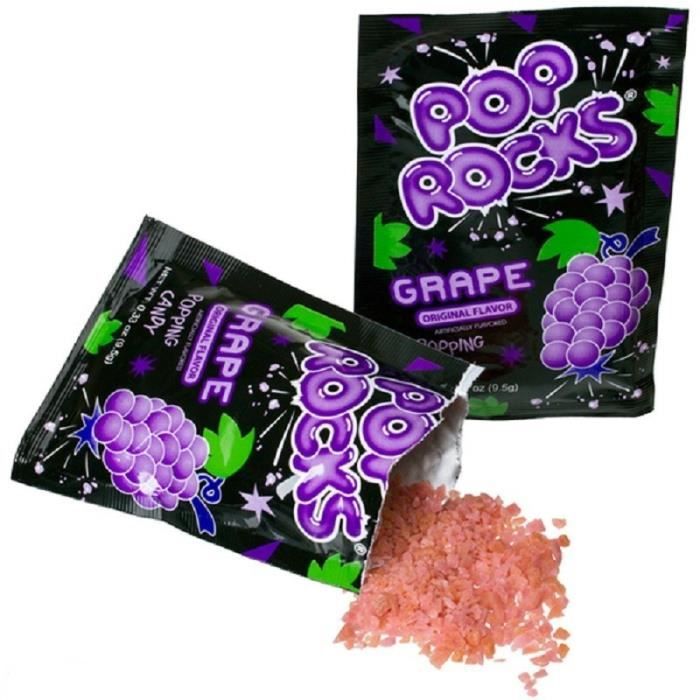 Pop Rocks Goût Raisin Cdiscount Au quotidien