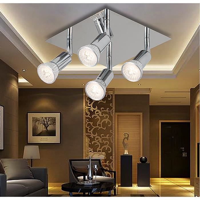 Design LED plafonnier couloir cuisine salon chambre luminaire plafond Lampes pivotante