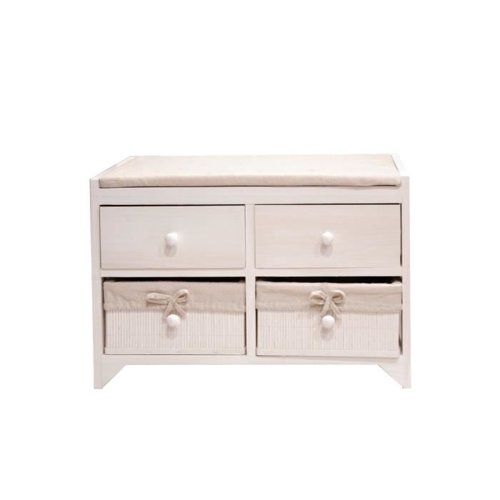 Roma Petit Meuble De Rangement De Salle De Bain L 60 Cm Laque Blanc Brillant Achat Vente Meuble Bas Commode Sdb Roma Petit Meuble De Rangement De Salle De