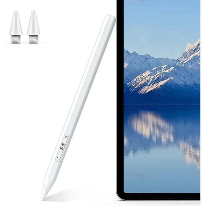 Stylet pour Apple iPad avec raccourci Bluetooth pratique, fonction  d'inclinaison, adsorption magnétique, compatible avec Apple [622] -  Cdiscount Informatique