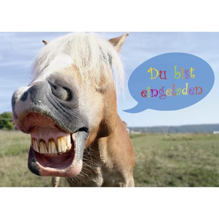 Lot De 12 Cartes D’invitation Pour 7e Anniversaire D’enfant