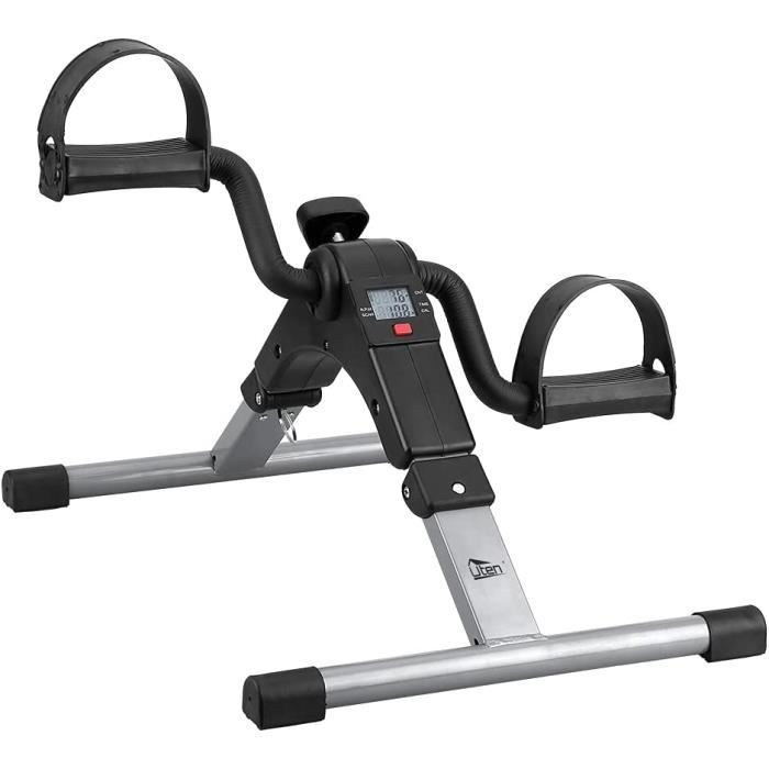 Mini Velo d Appartement Pliable Portable avec Ecran LCD Bouton De Resistance Reglable Bras Jambes A460 Cdiscount Sport