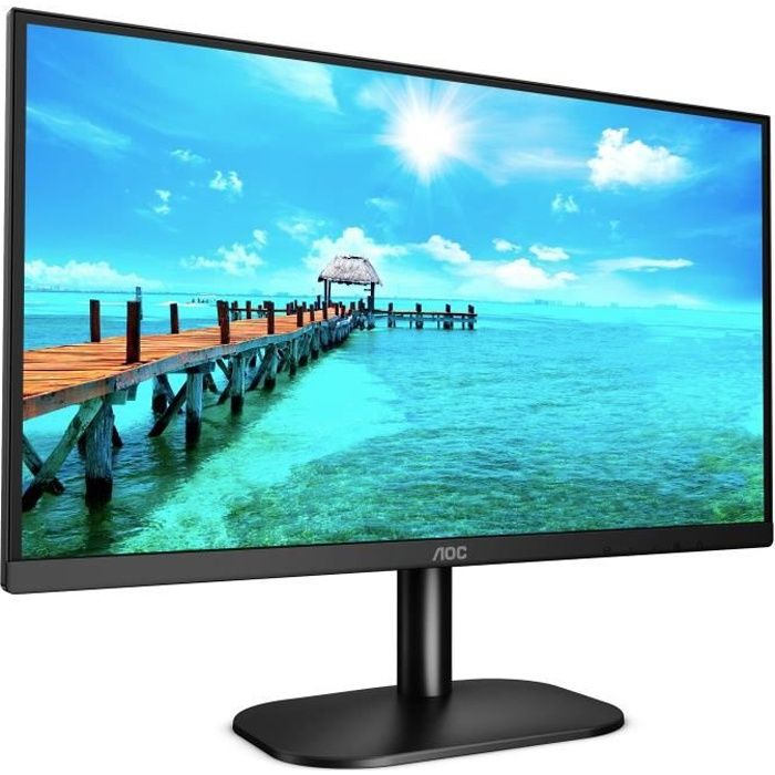 Vente Ecran PC AOC 22B2H - 54,6 cm (21.5") - 1920 x 1080 pixels - Full HD - LED - 6,5 ms - Noir pas cher Vente Ecran PC AOC 22B2H - 54,6 cm (21.5") - 1920 x 1080 pixels - Full HD - LED - 6,5 ms - Noir pas cher
