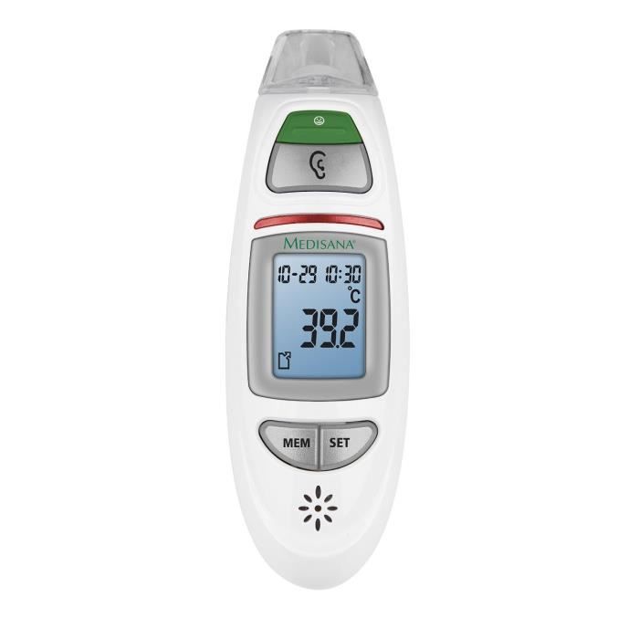 Medisana TM 750 Thermomètre à infrarouge Bébé Étanche Numérique - Thermomètre frontal Professionel pour Bébé Enfant Adulte, Avec