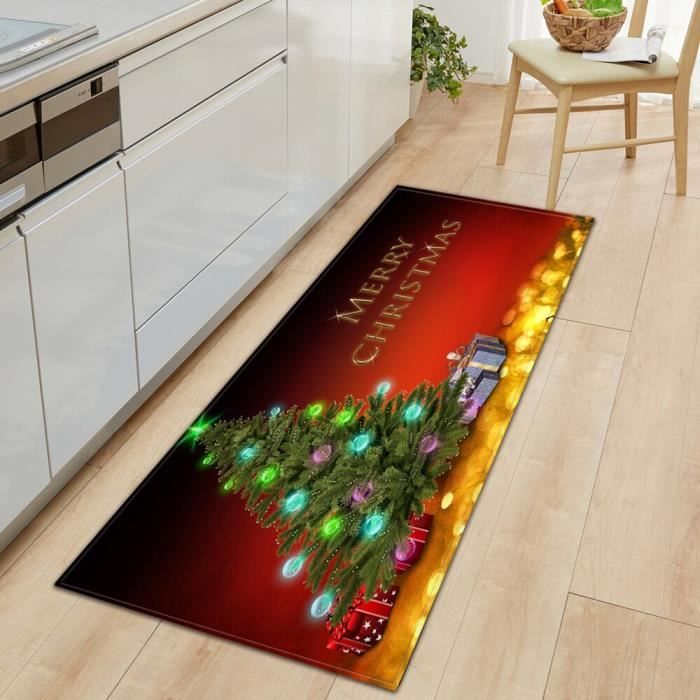 Tapis De Cuisine Antidérapant, Vaisselle & Épices 60 X 120Cm