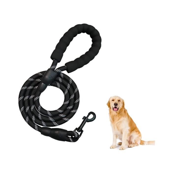 Meilleurs prix pour Laisse Chien - 3M - 3m - Nylon Résistant - Poignée Rembourrée - Réfléchissante