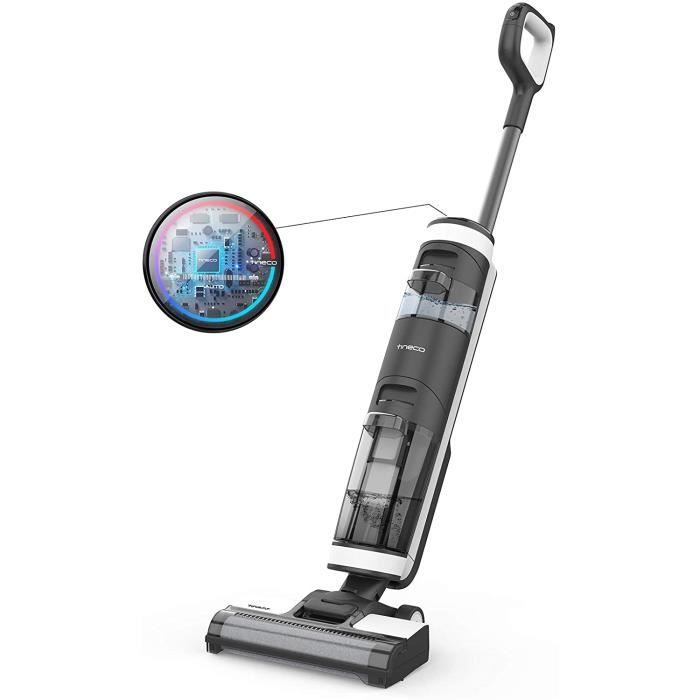tineco aspirateur eau et poussiere sans fil floor one s3 nettoyeur intelligent des sols durs 3 en 1 aspirateur balai sans sac puissa cdiscount electromenager