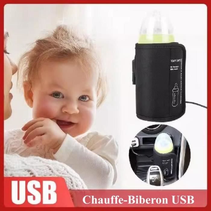 Chauffe-Biberon pour Bébé Portable Chauffe-biberon USB pour voyage, voiture