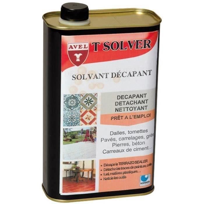 Décapant détachant nettoyant T Solver flacon - sols - 1 L
