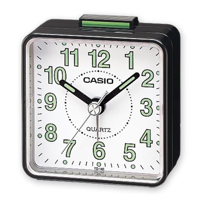 Réveil Analogique Lumineux Casio 10683 - Simple Et Fiable, Avec Alarme Sonore