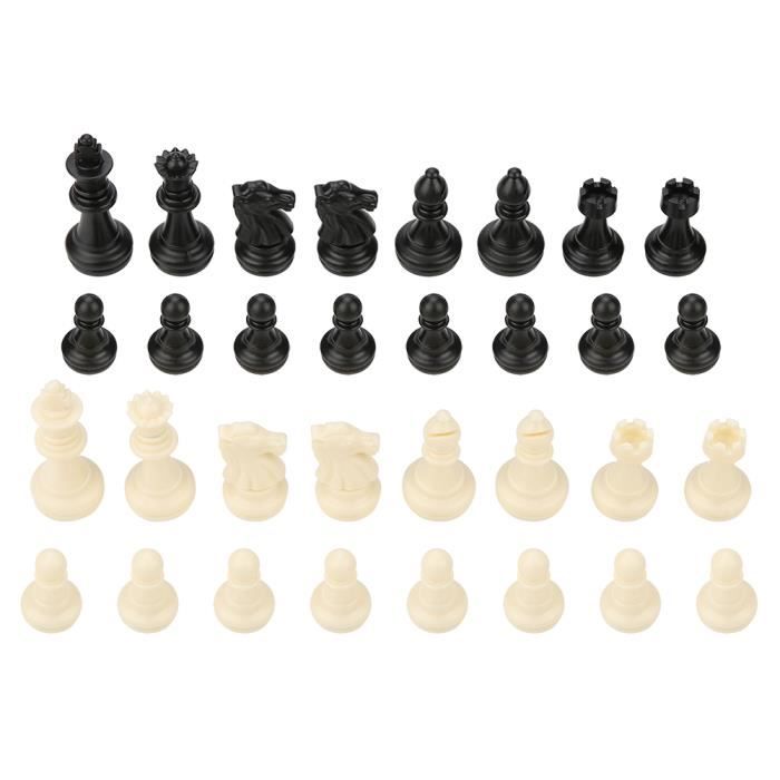 32 Pièces D'échecs - Jeu De Remplacement - Yosoo Health Gear - Plastique - Neuf