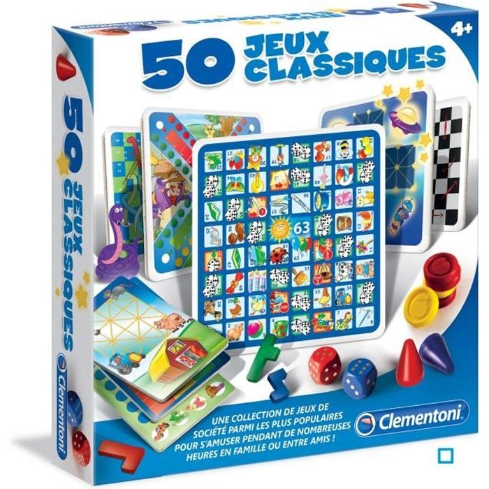 CLEMENTONI 50 jeux classiques - vue 2