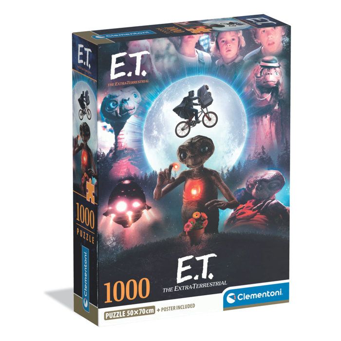 Puzzle 1000 pièces : E.T. Clementoni Puzzles - vue 5