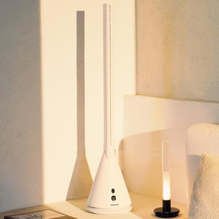 Ventilateur colonne - Create - AIR TOWER - Sans pales - Télécommande magnétique - 26W - Create