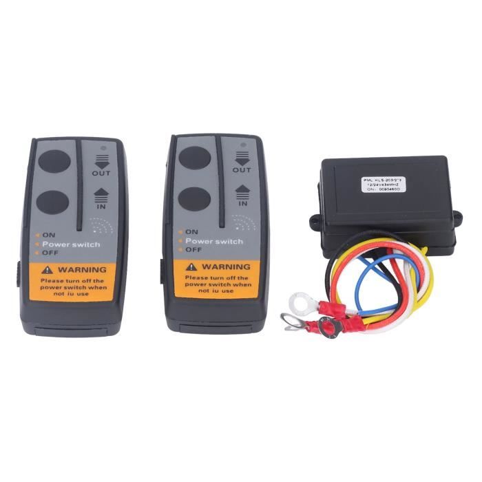 Treuil 4x4 Télécommande Treuil Électrique VEVOR 4500lbs - 12V Avec