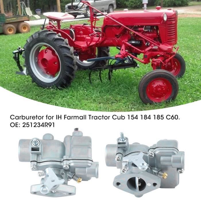 MSA 251234R91 251234R92 Carburateur Carb Pour Ih Farmall Tractor Cub 154184185 C60