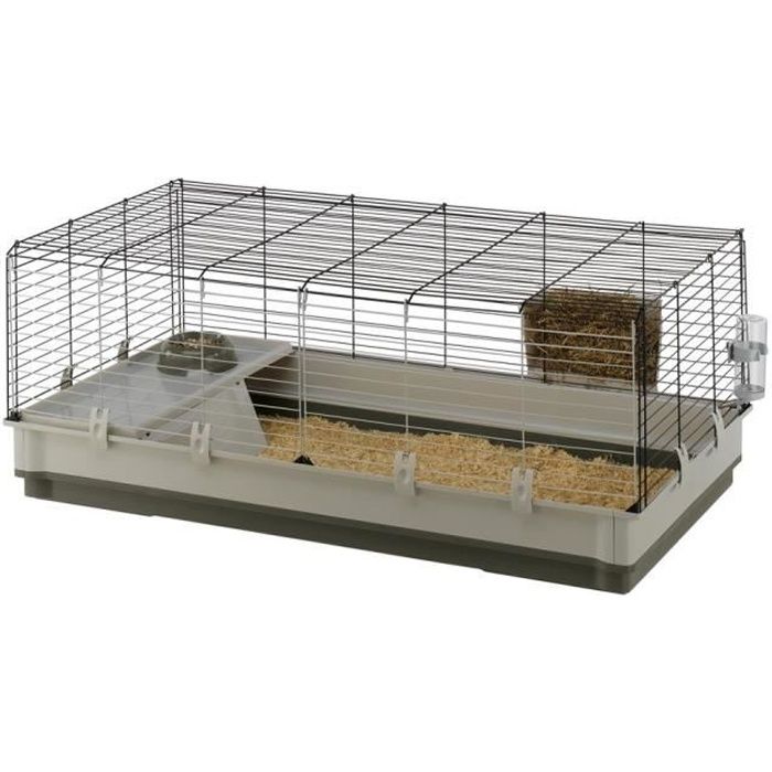 ferplast cage pour lapins krolik 120 xl 120 x 60 x 50 cm vert 57071517