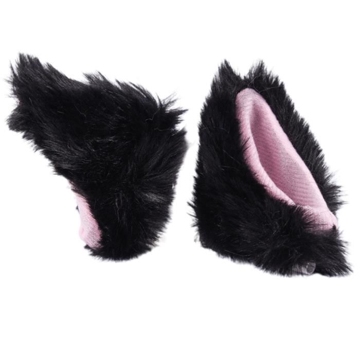 FYDUN Accessoires Casque Moto Oreilles de Chat Peluche 2Pcs - Auto