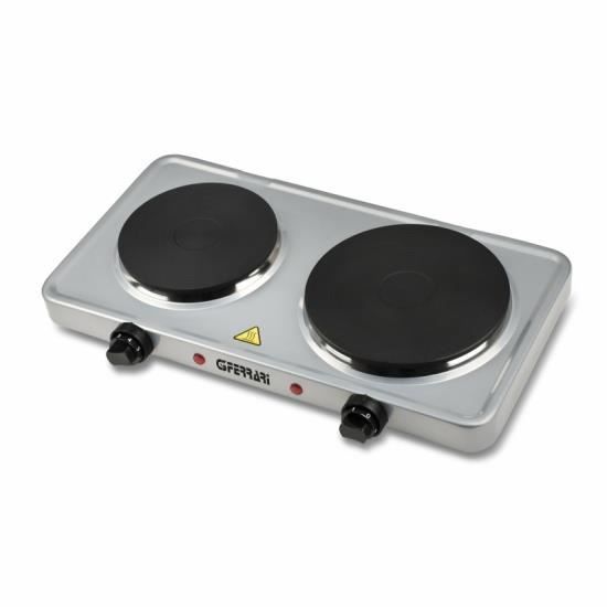 Cuisinière électrique 2 plaques fonte G3 FERRARI CALDOS - Ø 185 + 155 à 5 puissances