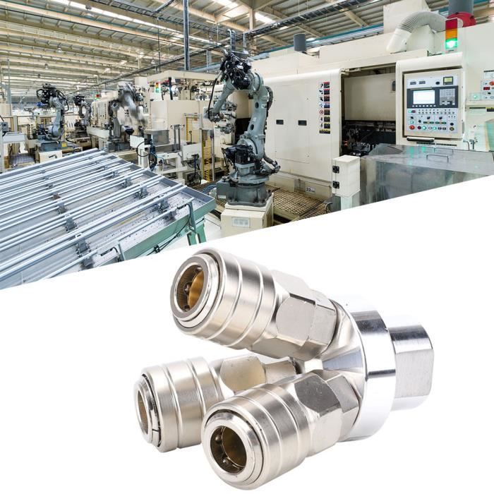 10 Silencieux Pneumatiques G1/4 – Filtres Anti-bruit Pour Cylindres, Électrovannes, Outils Pneumatiques (PP, Pression Max 1.32 MPa)
