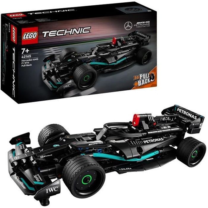 Lego Technic Mercedes amg F1 W14 E Performance Pull back 42165 Lego - vue 5
