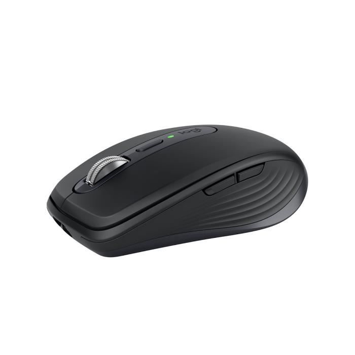 Souris Sans Fil - LOGITECH - MX Anywhere 3S - Bluetooth - Clics Silencieux - 6 boutons - Graphite