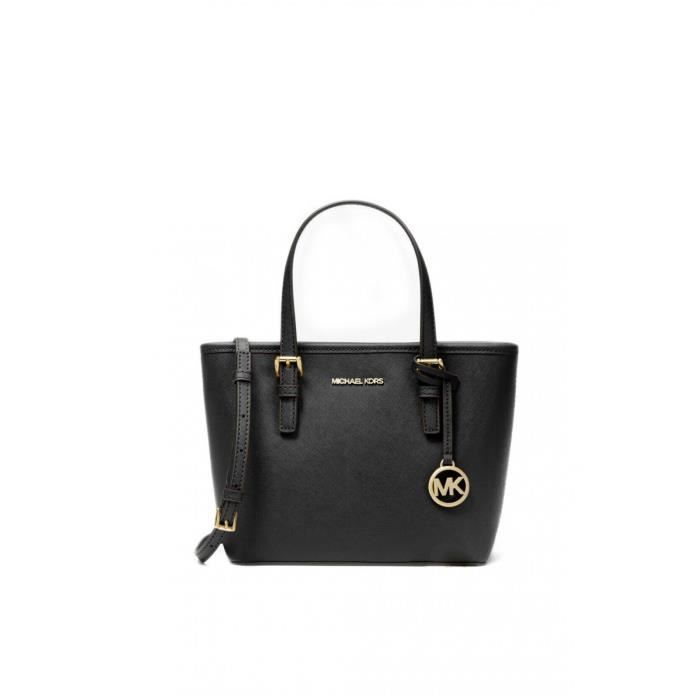 Michael kors jet set travel logo tote top