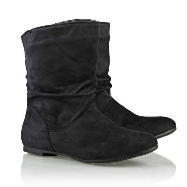 bottines bout metallique